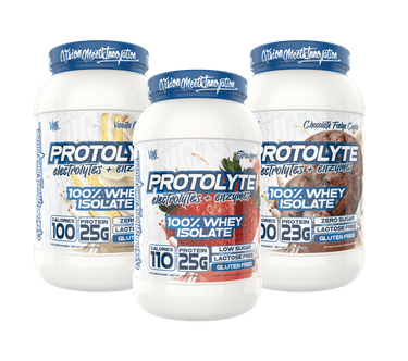 ProtoLyte® Neapolitan Stack: Chocolate Fudge Cookie, Vanilla Cake batter, & Strawberry